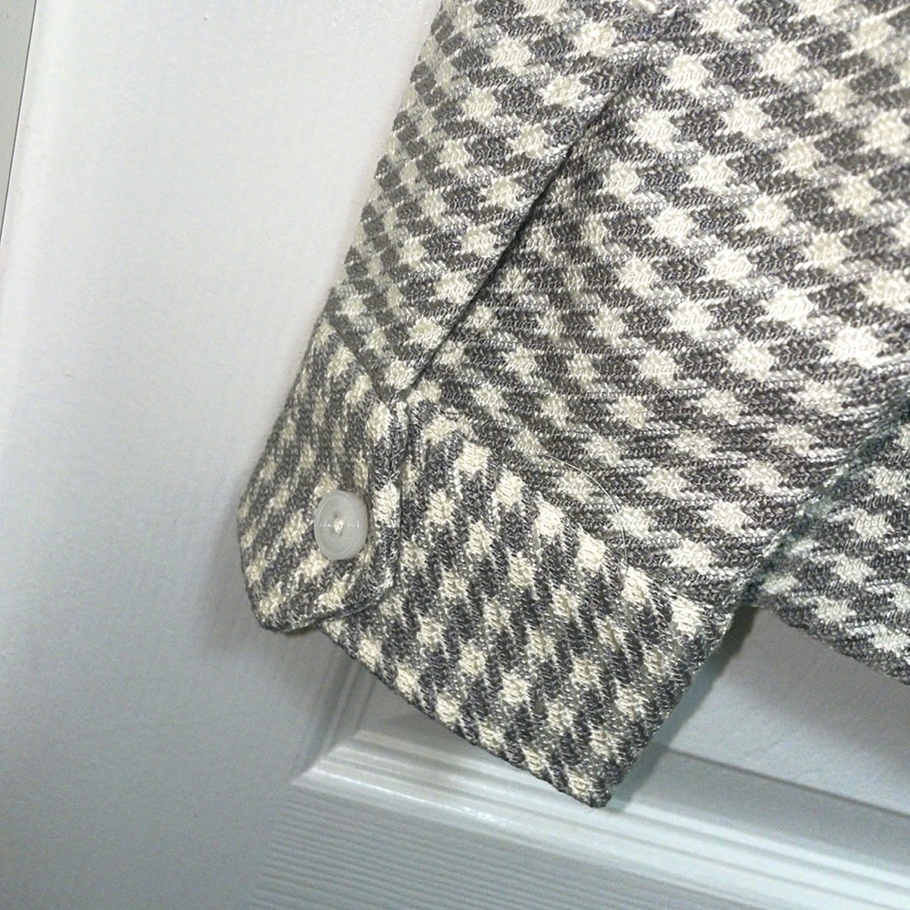 NWT REISS Naqua Dogtooth Twill Overshirt - Picture 9 of 12